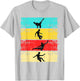 Footbag Retro Graphic Footbagger Footbag Player Freestyle T-Shirt - T-Shirt | Ash