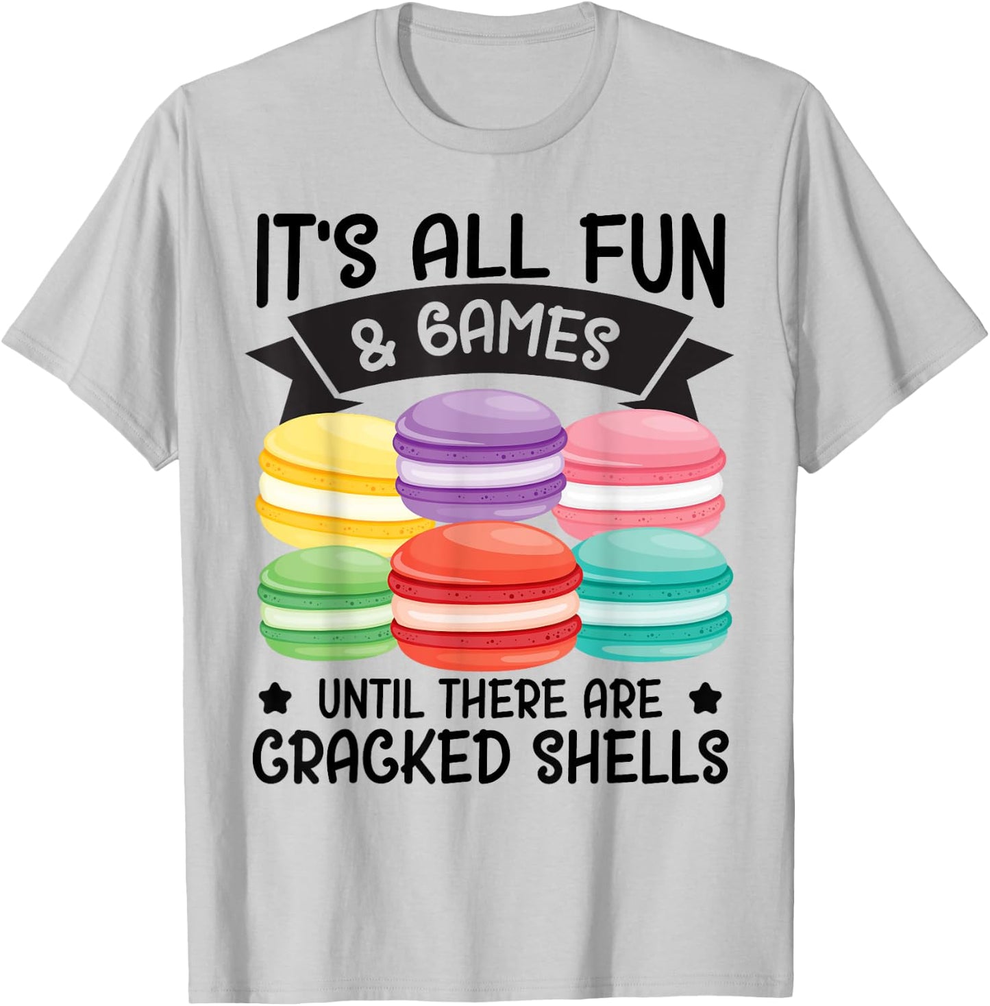 Macaron Baking Design for a Macaron lover T-Shirt - T-Shirt | Ash