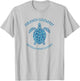Retro Grand Cayman Islands Sea Turtle graphic vintage T-Shirt - T-Shirt | Ash