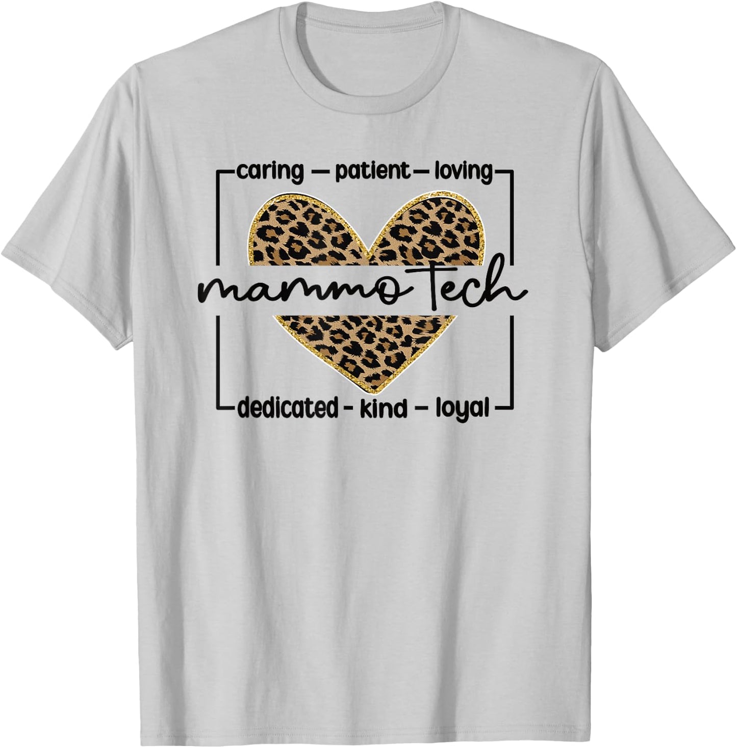 Mammo Tech Appreciation Mammography Technologist T-Shirt - T-Shirt | Ash