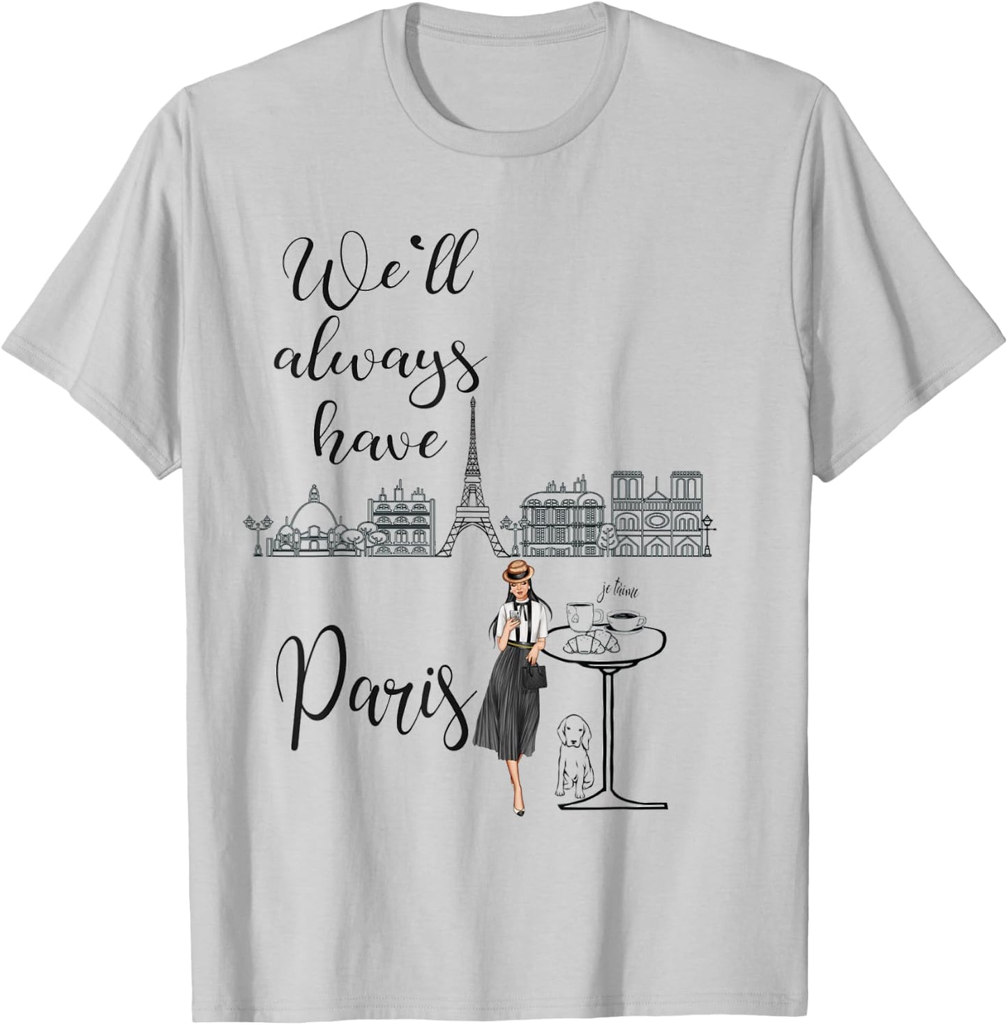 We'll always have Paris french traditions, girl T-Shirt - T-Shirt | Ash
