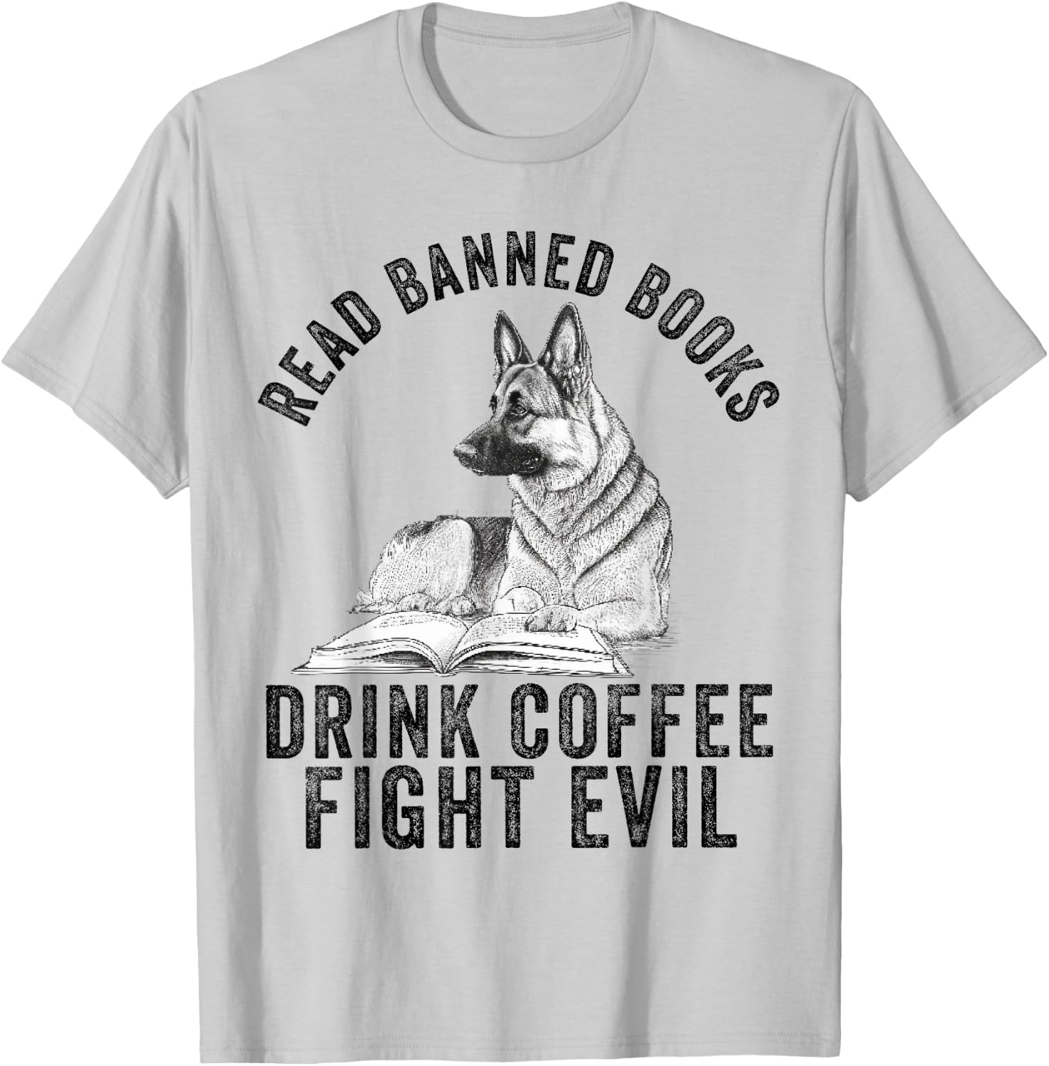I Read Banned Books Lover BookWorm Love Banned Books T-Shirt - T-Shirt | Ash