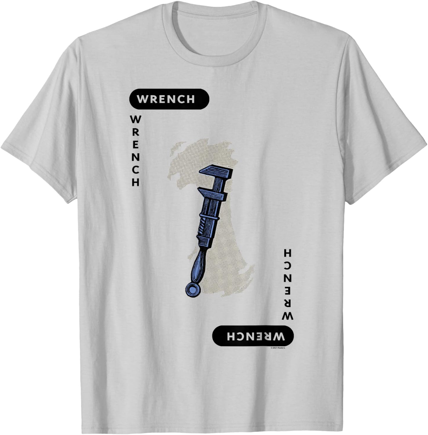 Clue Wrench Playing Card Halloween Costume T-Shirt - T-Shirt | Ash
