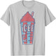 ICEE Bear Classic Coldest Drink In Town Logo V-2 T-Shirt - T-Shirt | Ash