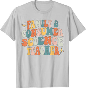 Family and Consumer Science FACS FCS Teacher Back To School T-Shirt - T-Shirt | Ash
