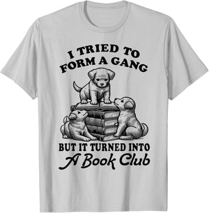 Book Lover Library Reading Funny Bookish Literature Reader T-Shirt - T-Shirt | Ash