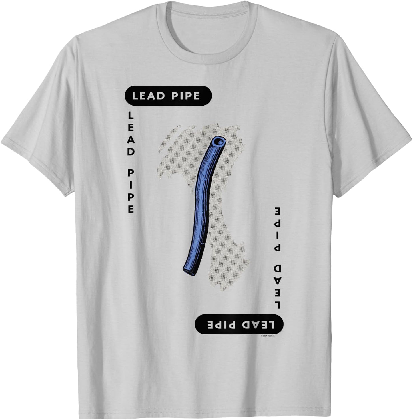 Clue Lead Pipe Playing Card Halloween Costume T-Shirt - T-Shirt | Ash
