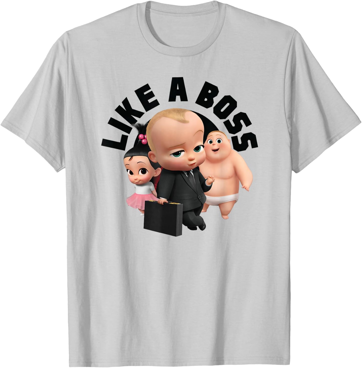 The Boss Baby Like A Boss T-Shirt - T-Shirt | Ash