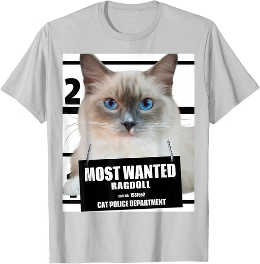 Most Wanted Ragdoll - Rag Doll Cat Shirts Women Kids T-Shirt - T-Shirt | Ash