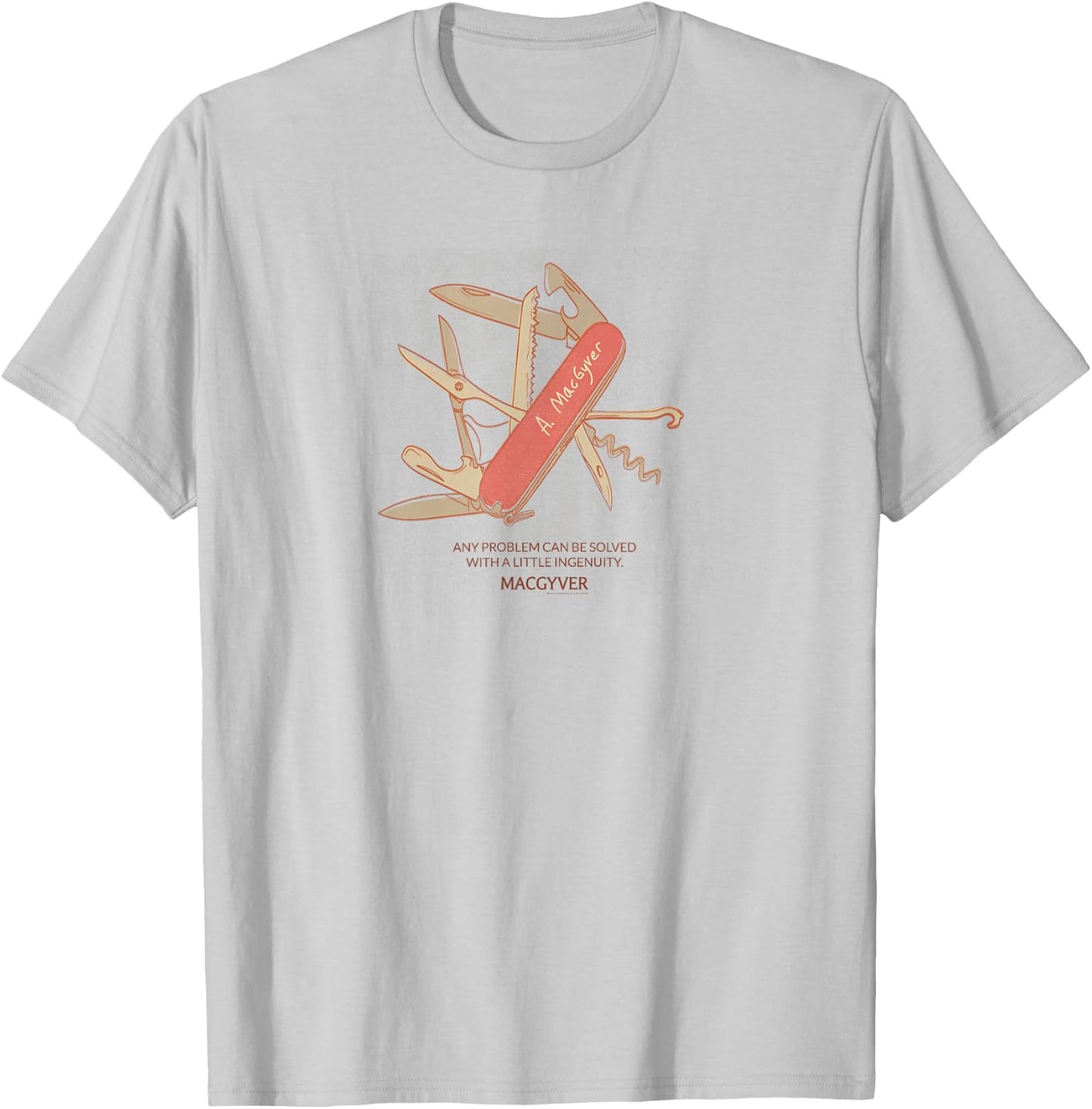 MacGyver Original Series Multi Device T-Shirt - T-Shirt | Ash