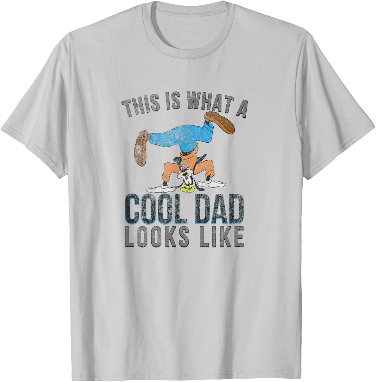 Disney Cool Dad Goofy T-Shirt - T-Shirt | Ash