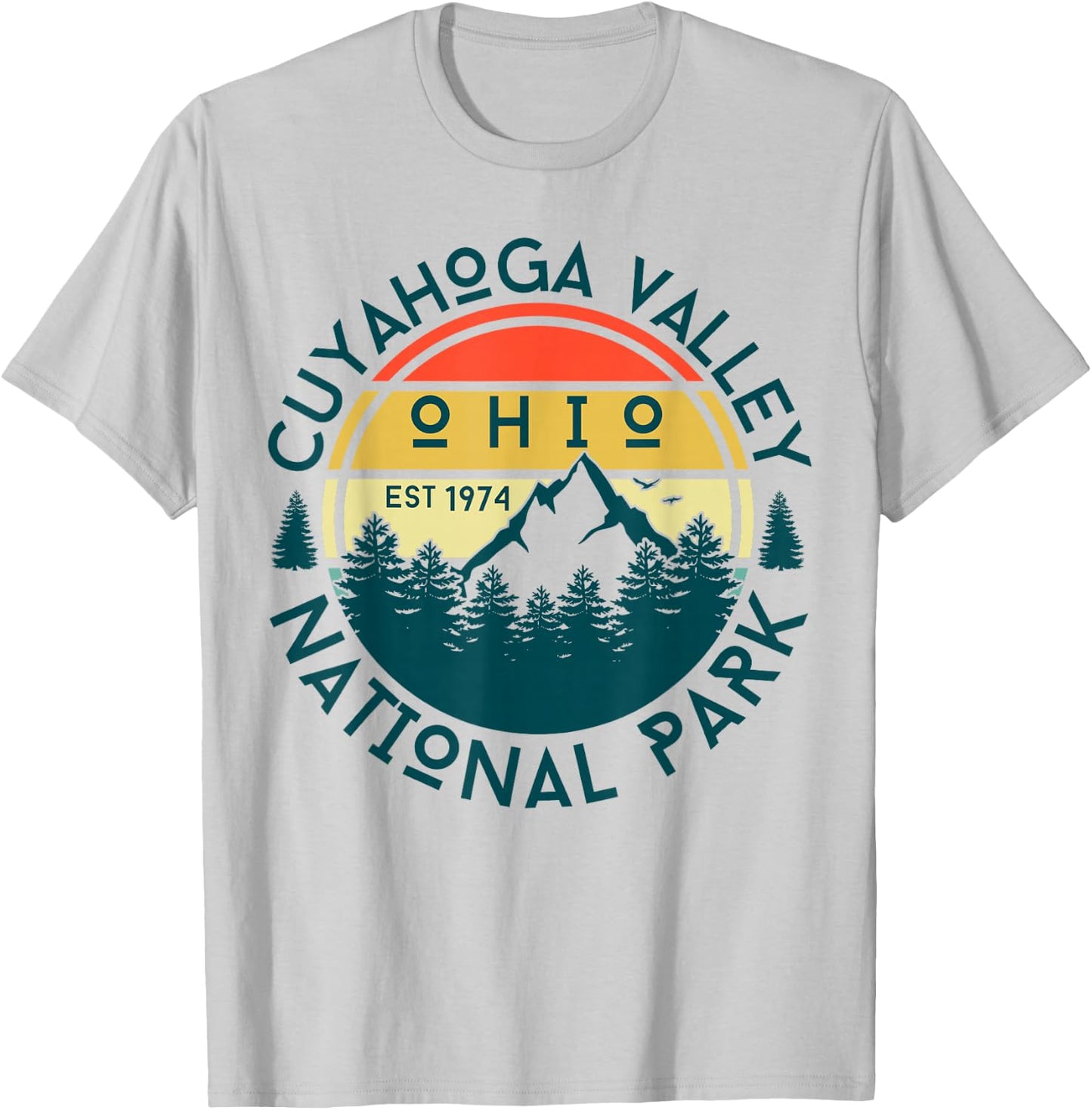 Cuyahoga Valley National Park T-Shirt - T-Shirt | Ash