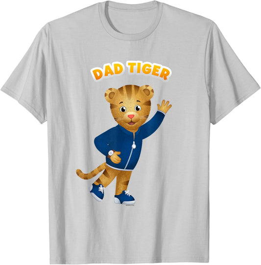 Daniel Tiger's Neighborhood: Dad Tiger T-Shirt - T-Shirt | Ash