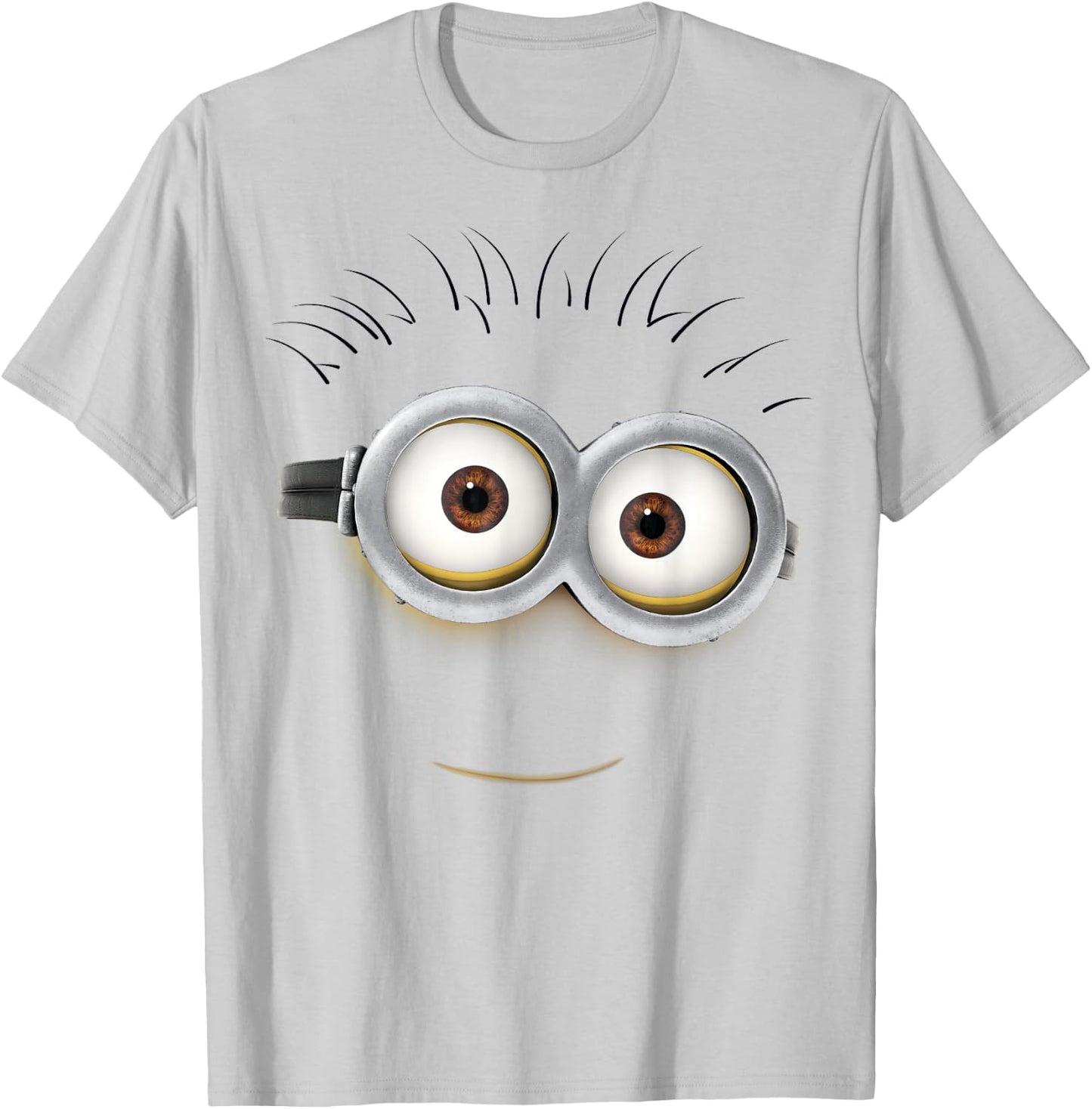 Despicable Me Minions Tom Soft Smile Graphic T-Shirt - T-Shirt | Ash