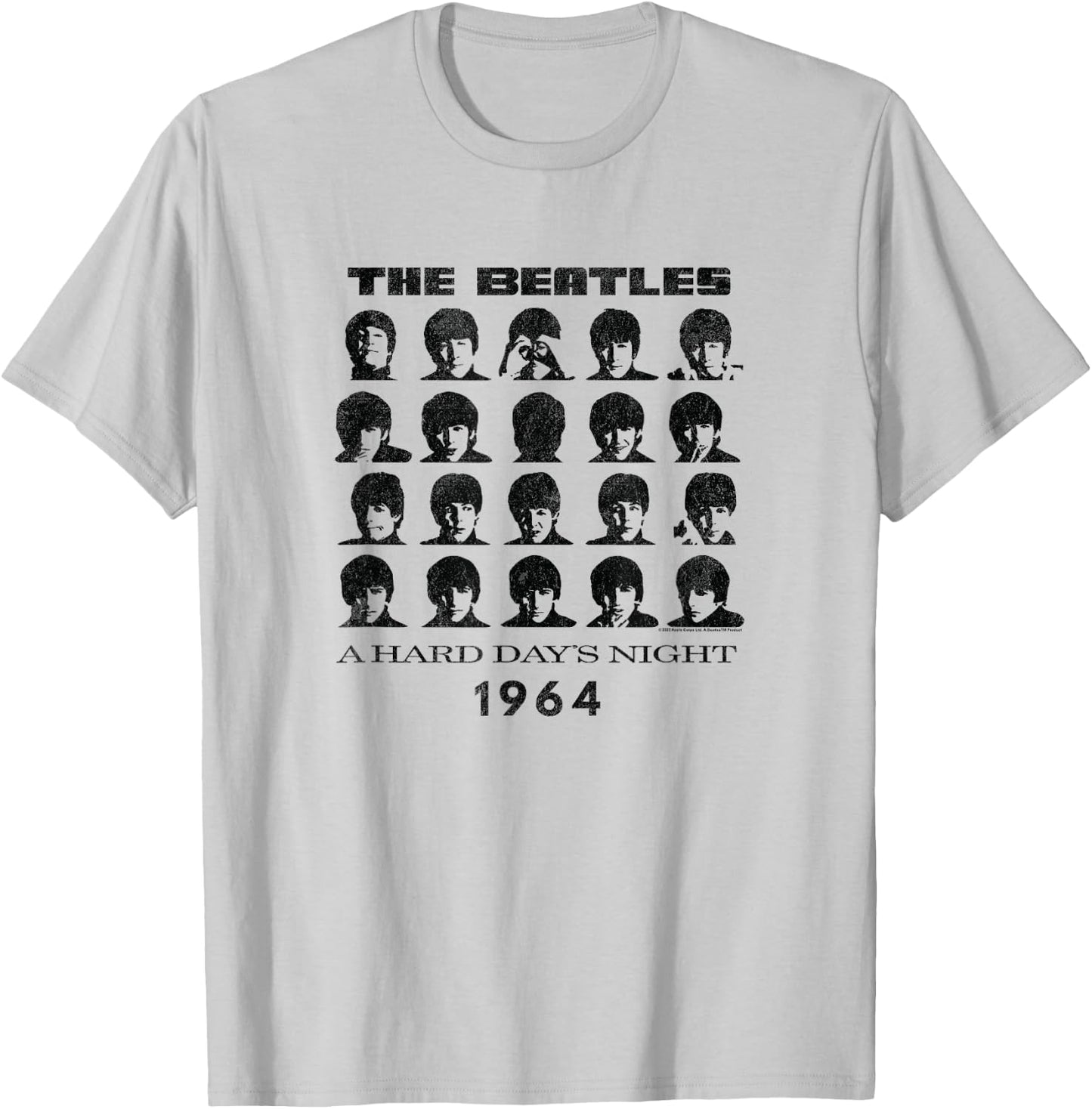 The Beatles - Hard Days Night 1964 T-Shirt - T-Shirt | Ash