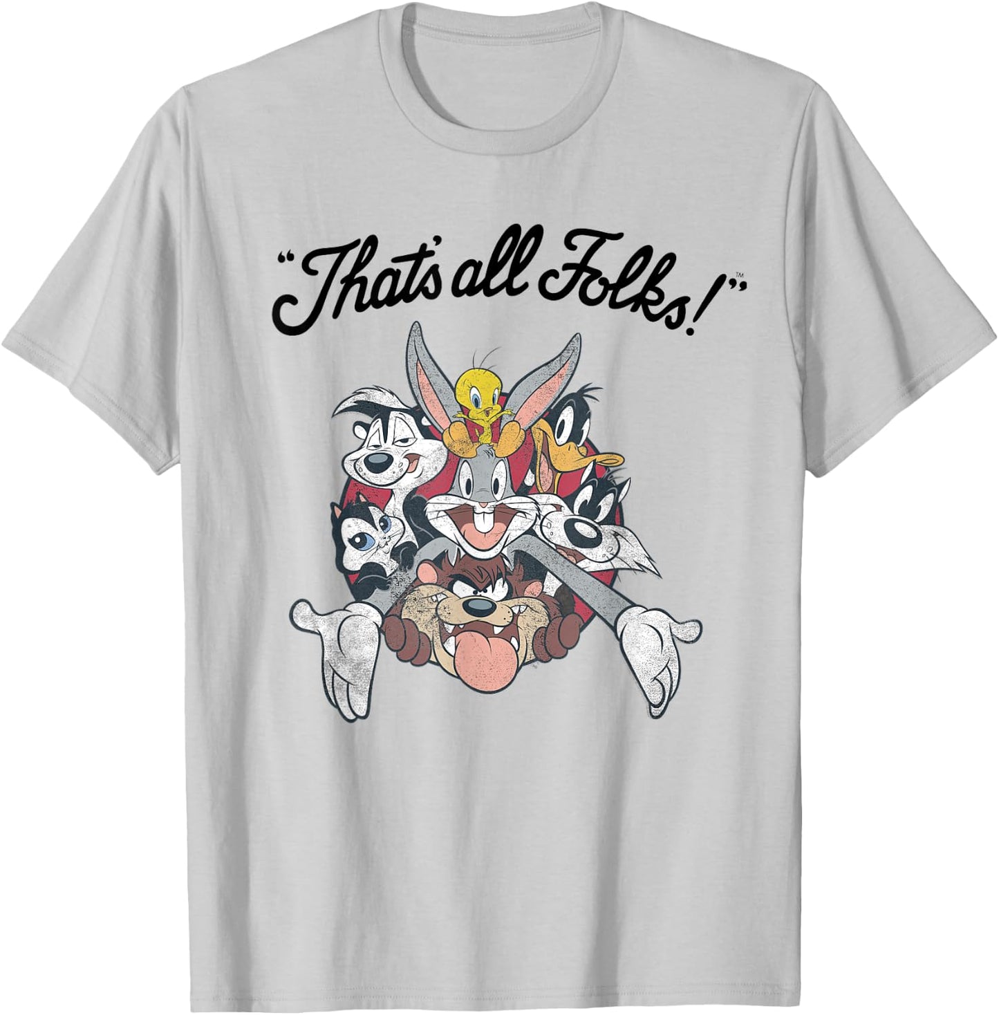 All Stars That's All Folks T-Shirt - T-Shirt | Ash