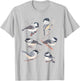 Bird Watching Birding Animal Nature Vintage Chickadee T-Shirt - T-Shirt | Ash