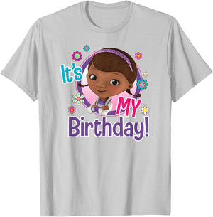 Disney - Junior Doc Its My Birthday T-Shirt - T-Shirt | Ash