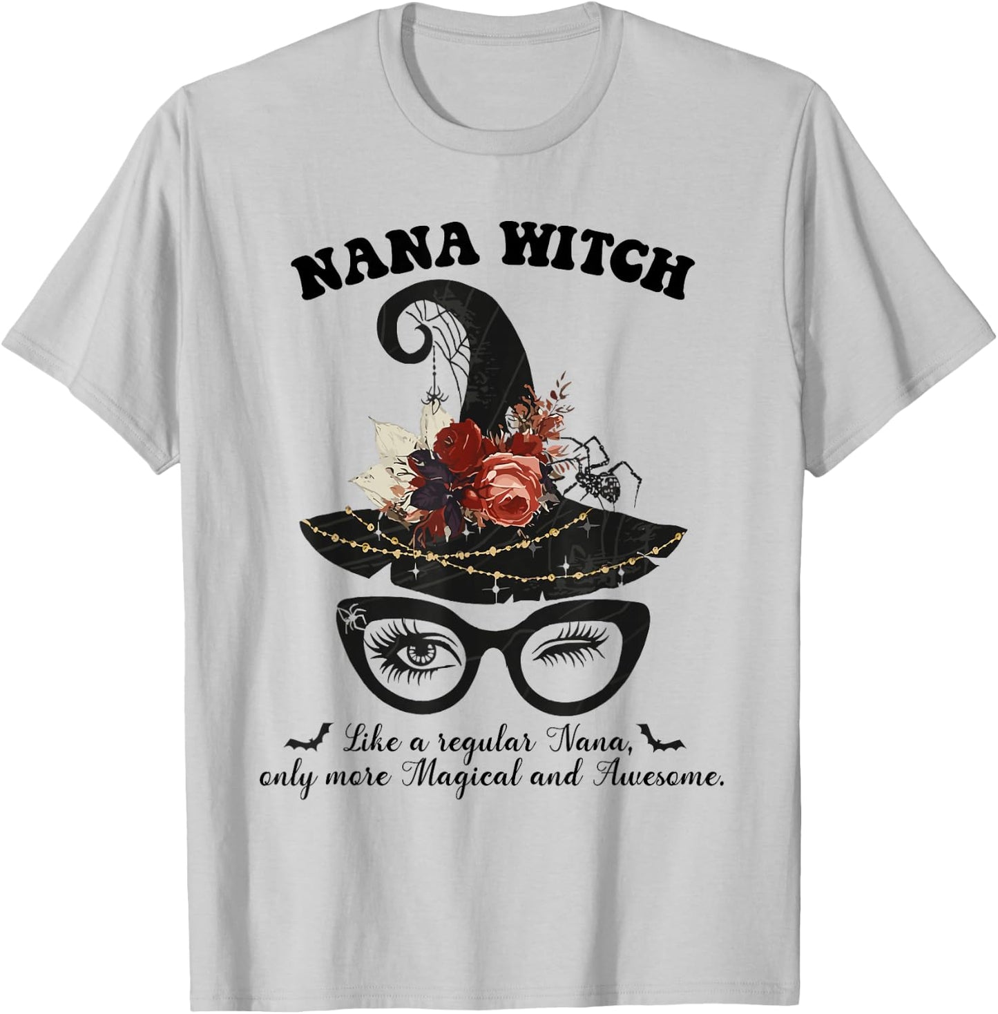 Magical Nana Witch - Awesome Halloween Witchy Nana Costume T-Shirt - T-Shirt | Ash