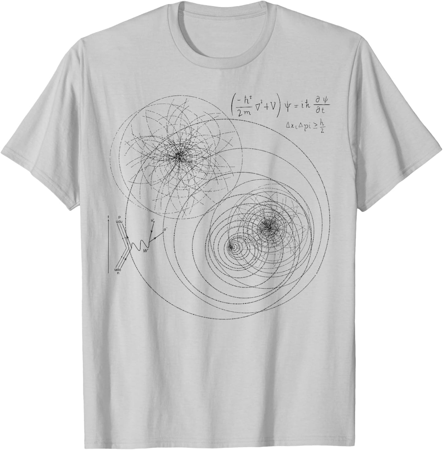 Higgs Boson Physics Quantum Mechanics Science Lover Teacher T-Shirt - T-Shirt | Ash