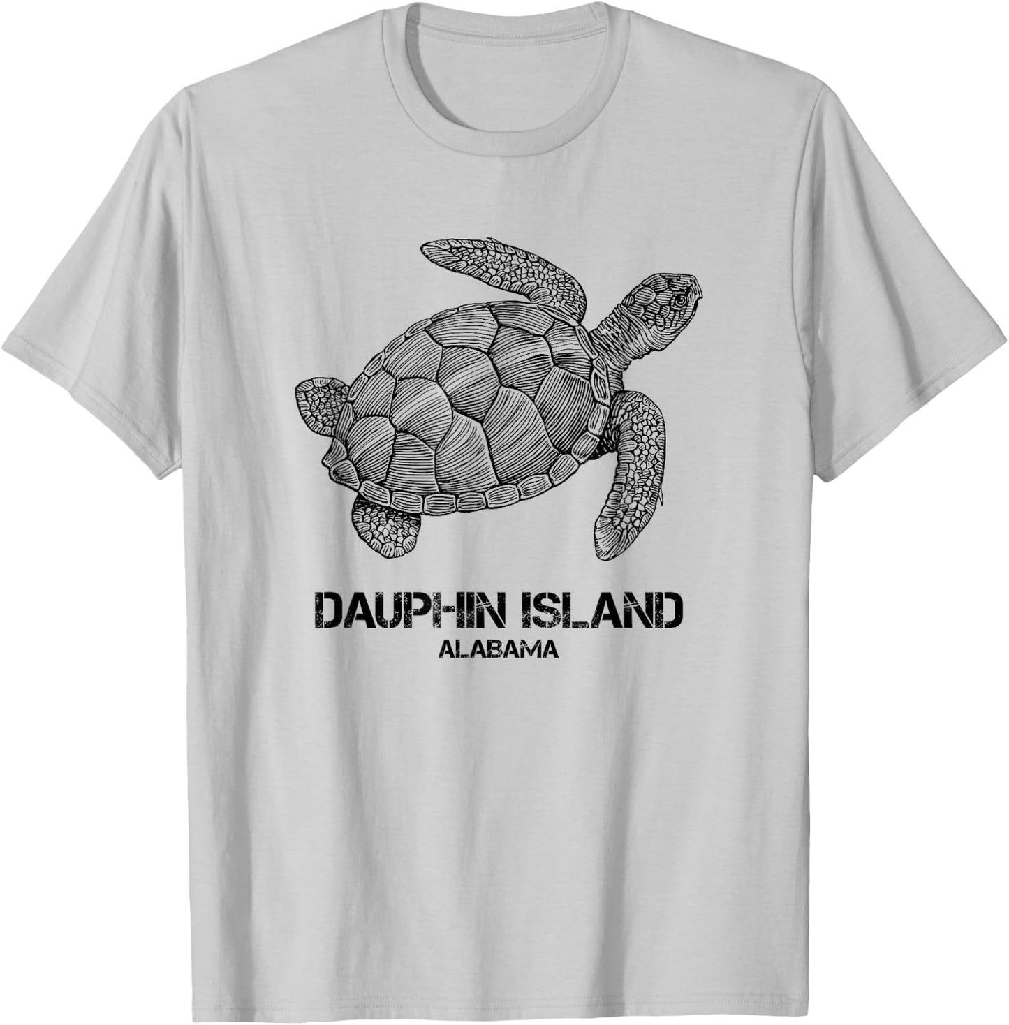 Dauphin Island Alabama T-Shirt - T-Shirt | Ash