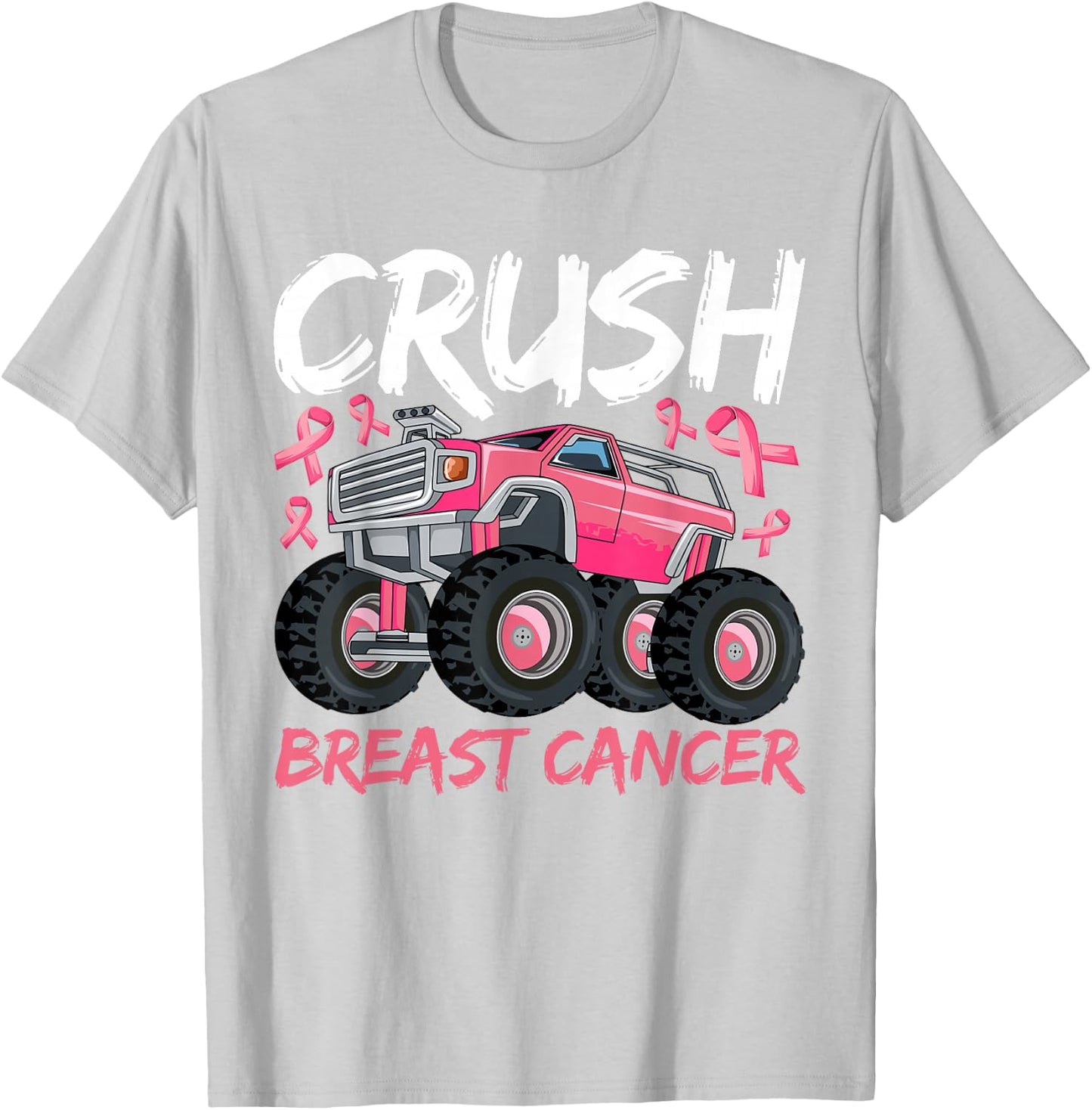 Breast Cancer Shirts for Kids, Breast Cancer Shirt for Boys T-Shirt - T-Shirt | Ash
