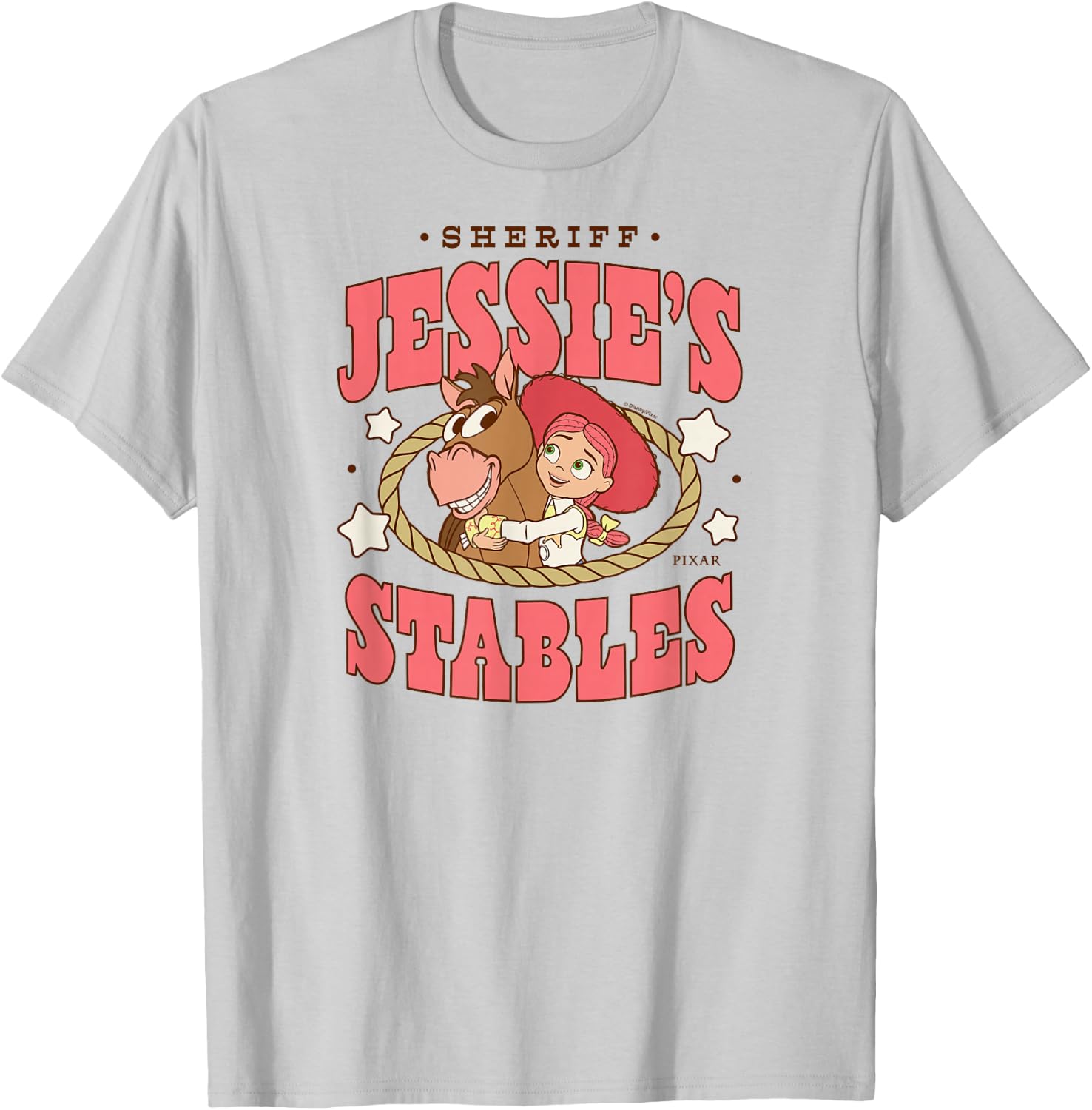 Toy Story 5 - Sheriff Jessie's Stables T-Shirt - T-Shirt | Ash