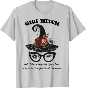 Magical Gigi Witch - Awesome Halloween Witchy Gigi Costume T-Shirt - T-Shirt | Ash