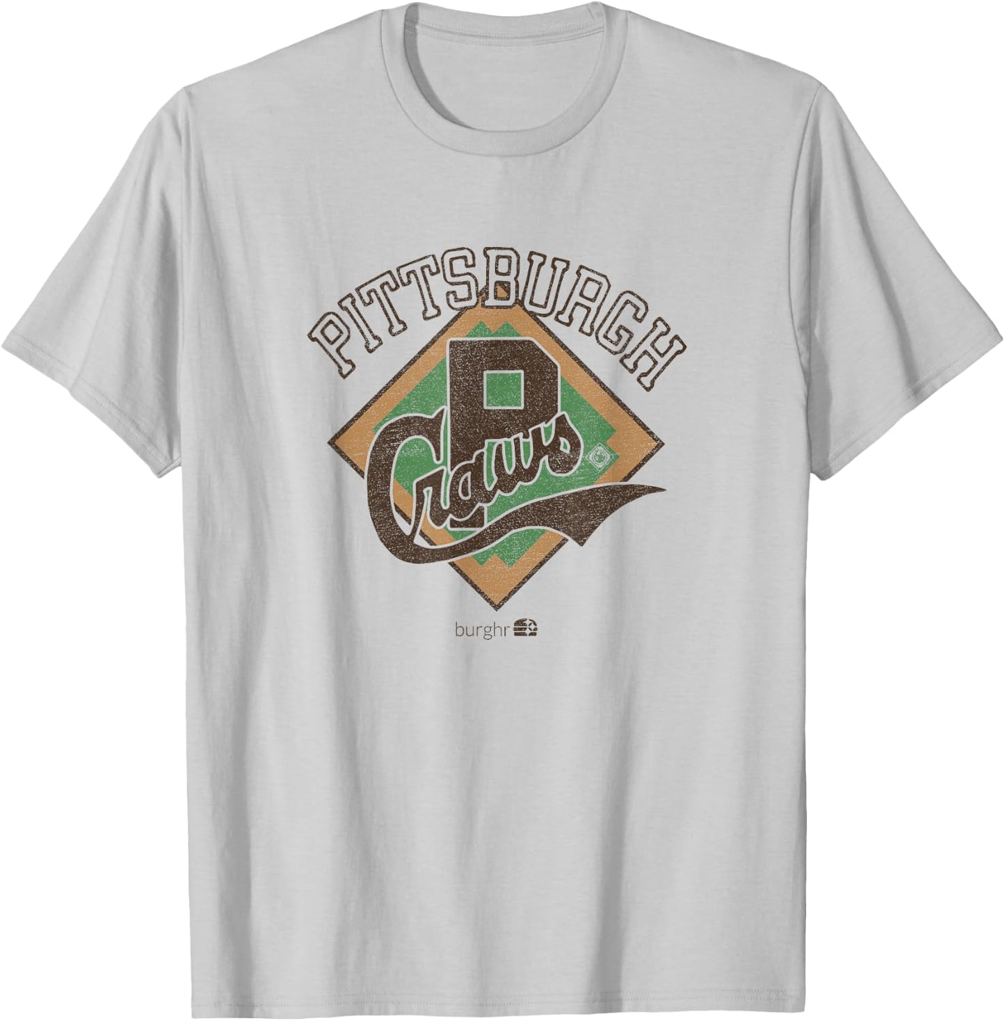 Pittsburgh Crawfords T-Shirt - T-Shirt | Ash