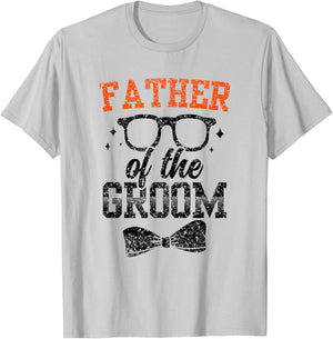 Father Of The Groom Party Wedding Bachelor T-Shirt - T-Shirt | Ash