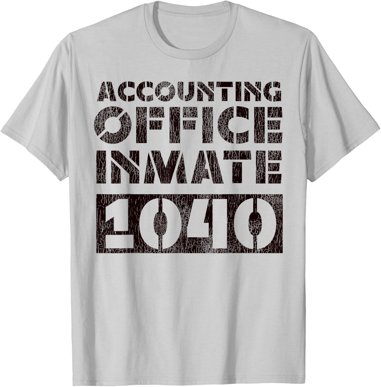 Accountant Bookkeeper Accounting Prison Jail Halloween T-Shirt - T-Shirt | Ash