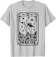 Nail Boss Nail Hustler Manicurist The Nail Tech Tarot Card T-Shirt - T-Shirt | Ash