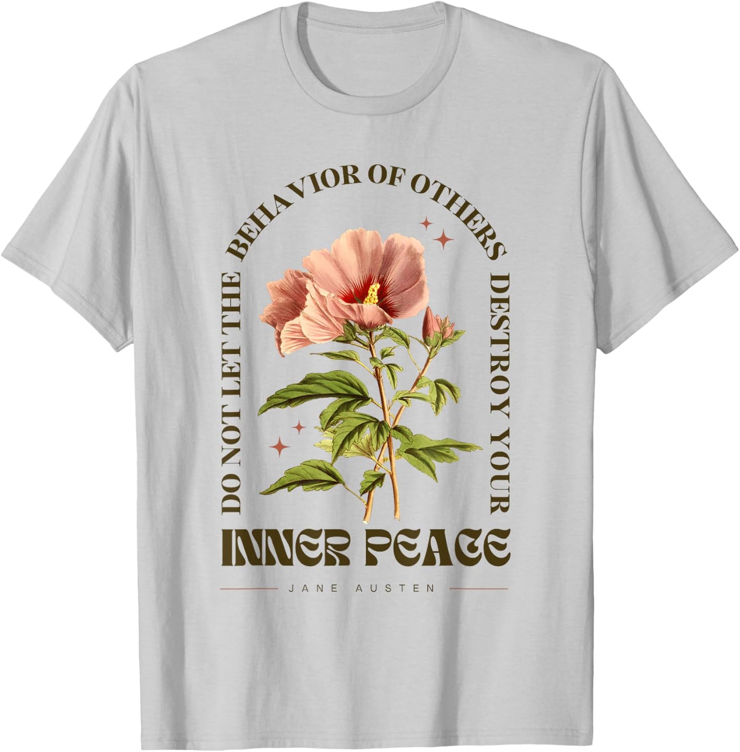 Jane Austen Sense and Sensibility Bookish Bookworm Novel T-Shirt - T-Shirt | Ash