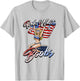 Red White and Boobs Shiti Coolers Happy 4th of July T-Shirt - T-Shirt | Ash