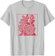 Red Roses Aesthetic Clothing Soft Grunge Clothes Women Men T-Shirt - T-Shirt | Ash