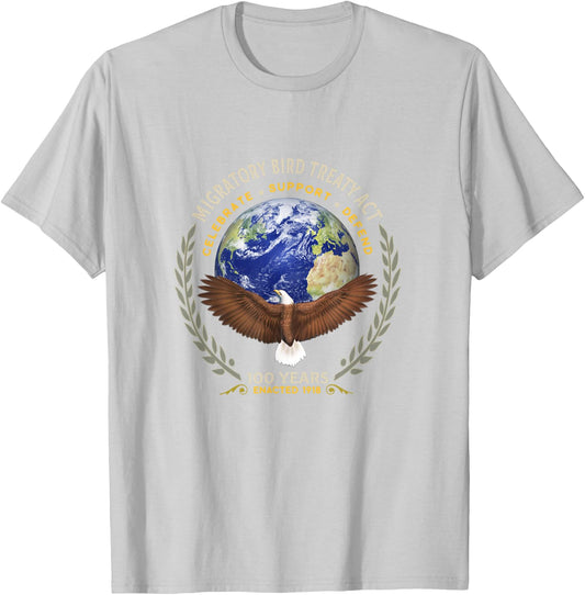 Migratory Bird Act Bird Lovers Birdwatching Birding Birders T-Shirt - T-Shirt | Ash