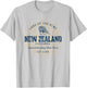 Vintage New Zealand Retro T-Shirt - T-Shirt | Ash