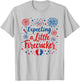 Expecting A Little Firecracker Baby Announcements 4th July T-Shirt - T-Shirt | Ash