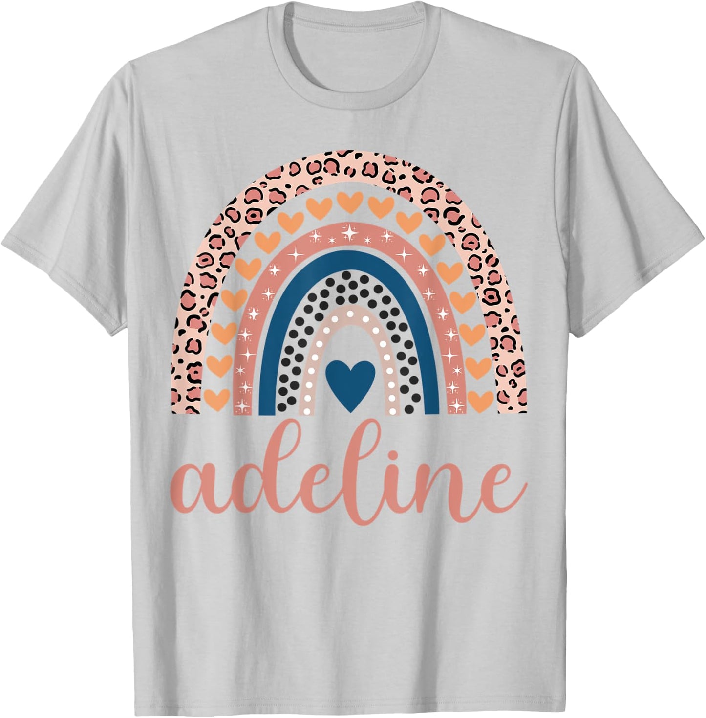 Adeline Adeline Name Birthday Shirt Gift T-Shirt - T-Shirt | Ash