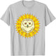 Cute Sunshine Yellow Sunflower Bird Forest Animal Lover Owl Men Women Kids T-Shirt - T-Shirt | Ash