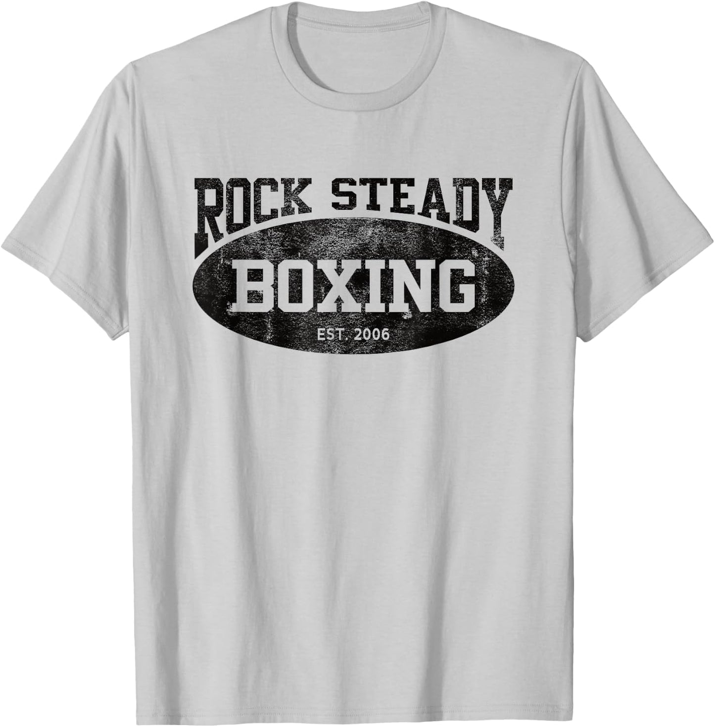 Rock Steady Boxing Parkinson's Vintage Gym T-Shirt - T-Shirt | Ash