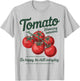 Graphic Tomato Gardener T-Shirt - T-Shirt | Ash