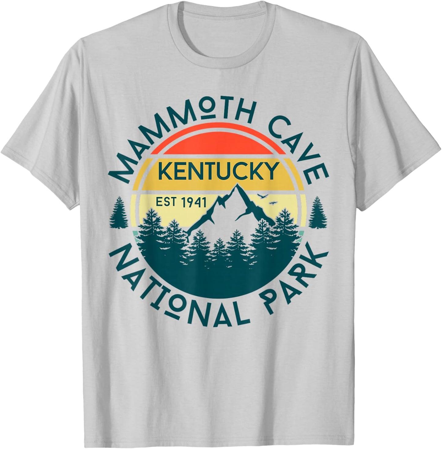 Mammoth Cave National Park T-Shirt - T-Shirt | Ash