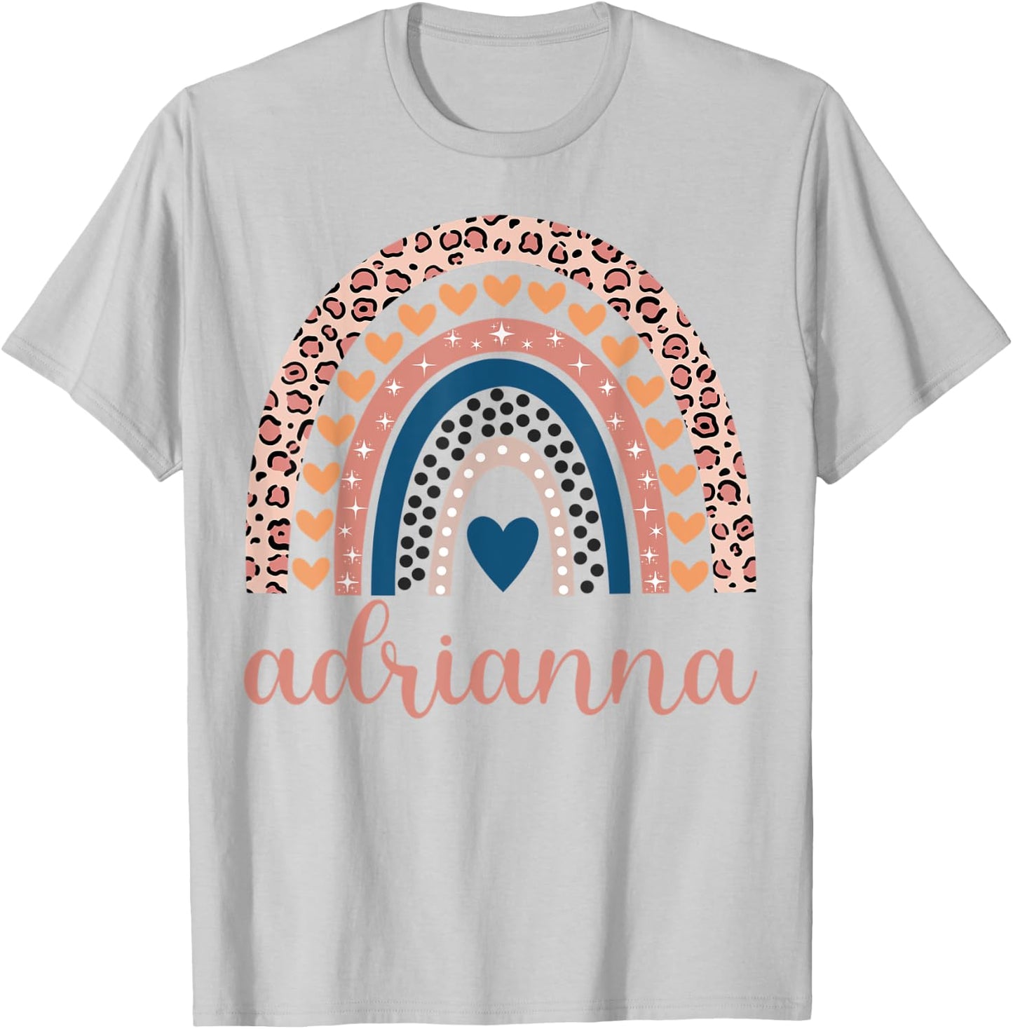 Adrianna Adrianna Name Birthday Shirt Gift T-Shirt - T-Shirt | Ash