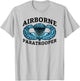 Airborne Paratrooper T-Shirt - T-Shirt | Ash
