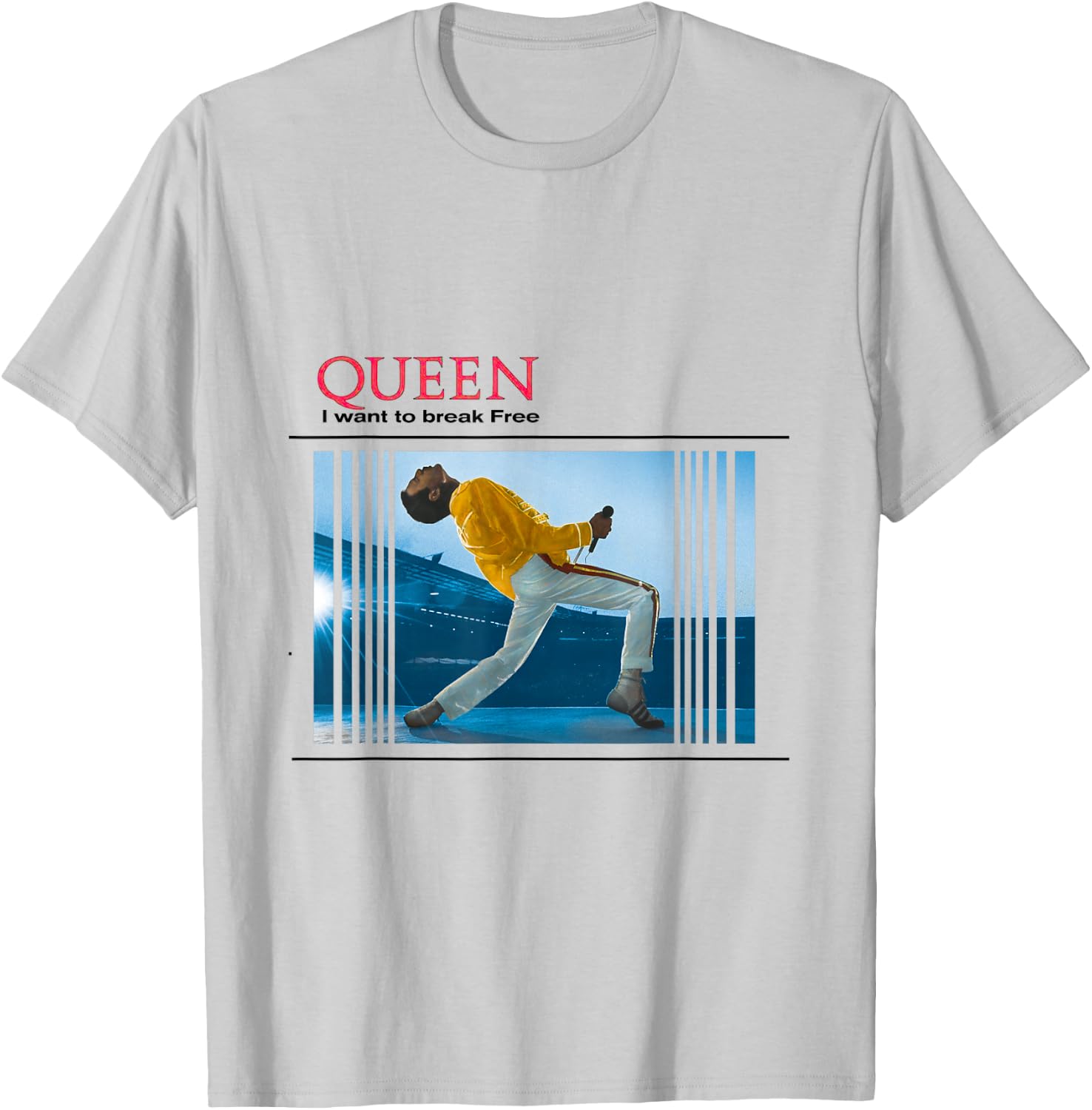 Queen I Want to Break Free T-Shirt - T-Shirt | Ash