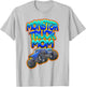 Monster Truck Mom Graffiti Style Funny T-Shirt - T-Shirt | Ash