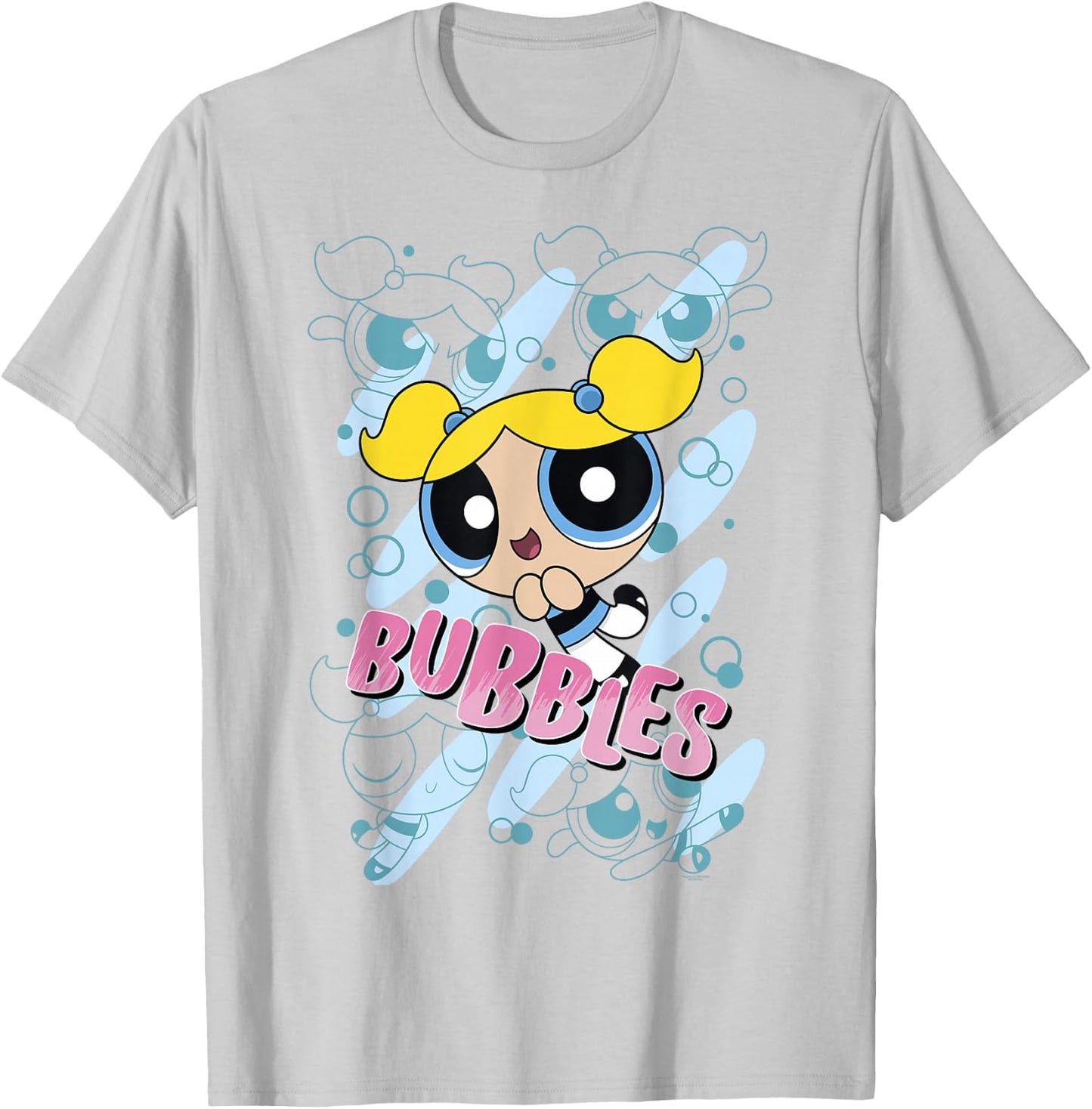 CN The Powerpuff Girls Bubbles Moves Small T-Shirt - T-Shirt | Ash