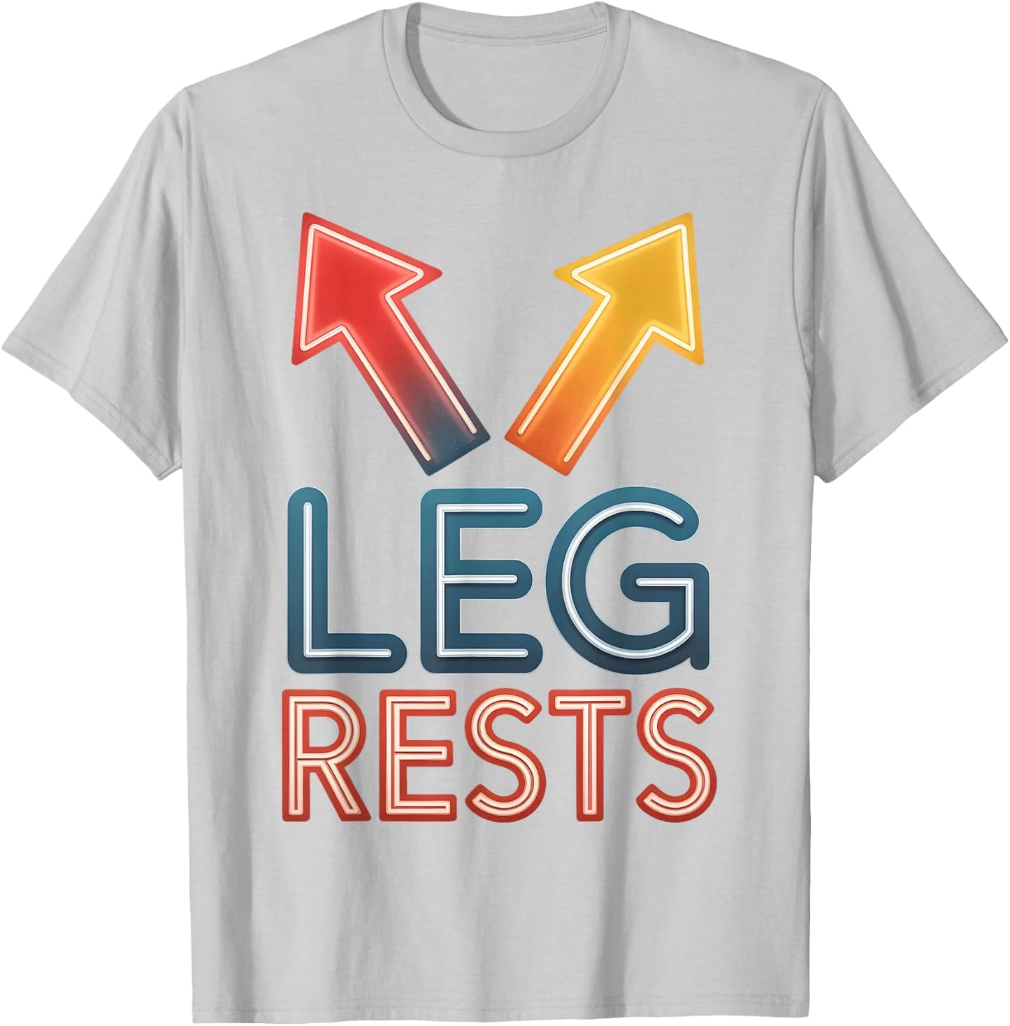 Leg Rests Funny Couple Humor Adult Joke Men Women Dirty T-Shirt - T-Shirt | Ash