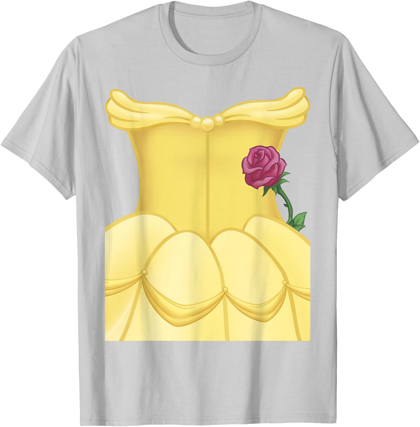 Disney Beauty And Beast Belle Halloween Dress Costume T-Shirt - T-Shirt | Ash
